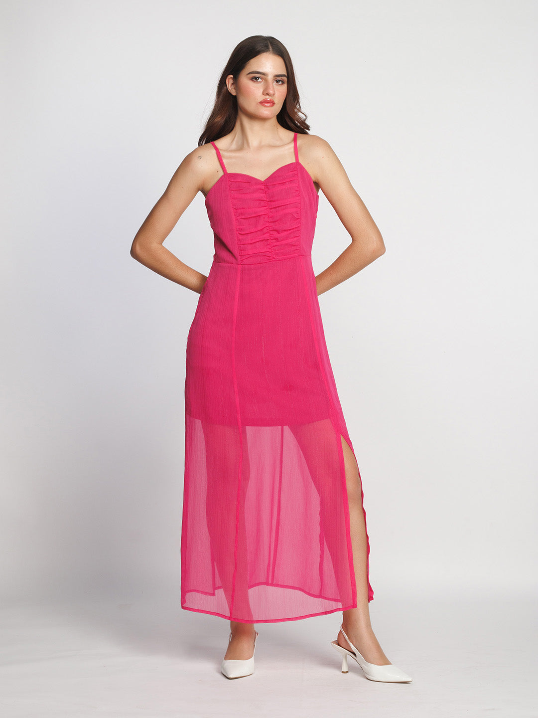 Pink-Solid-Maxi-Dress-D08038-5
