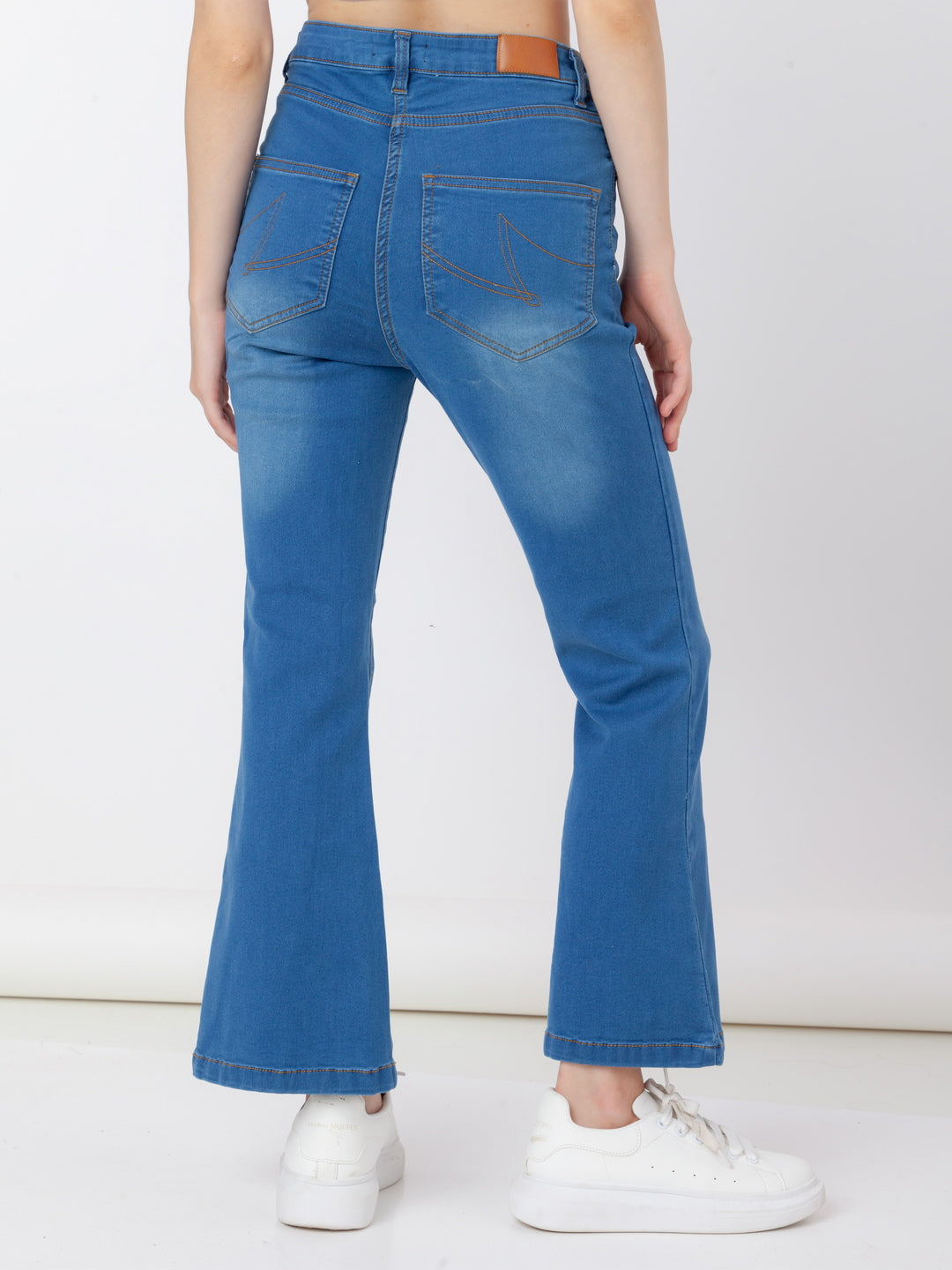 Hem Bell Bottom Jeans, Casual at Rs 500/piece in Noida | ID: 19581471633