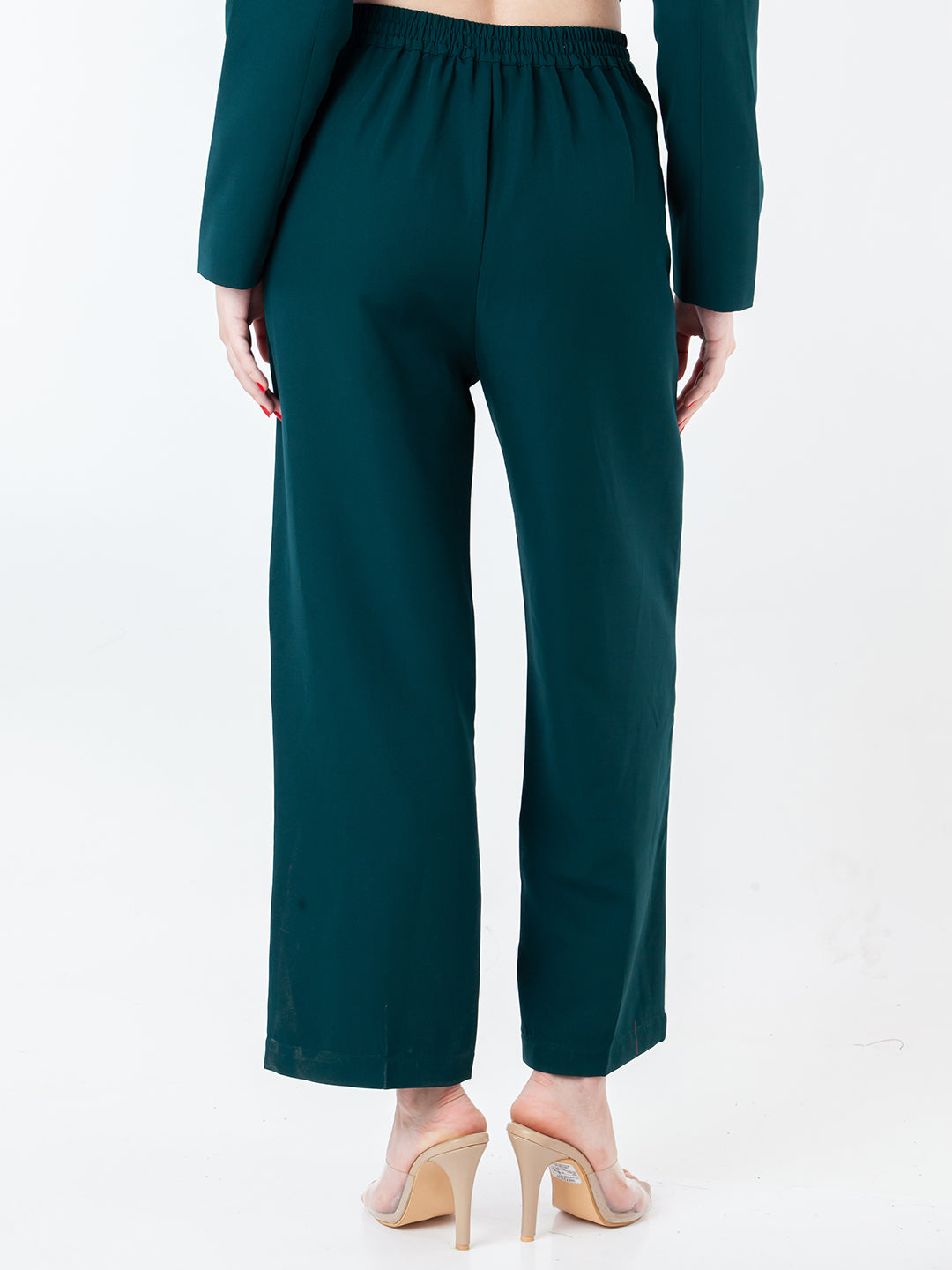 Green-Solid-Pleated-Trouser-L01009-4