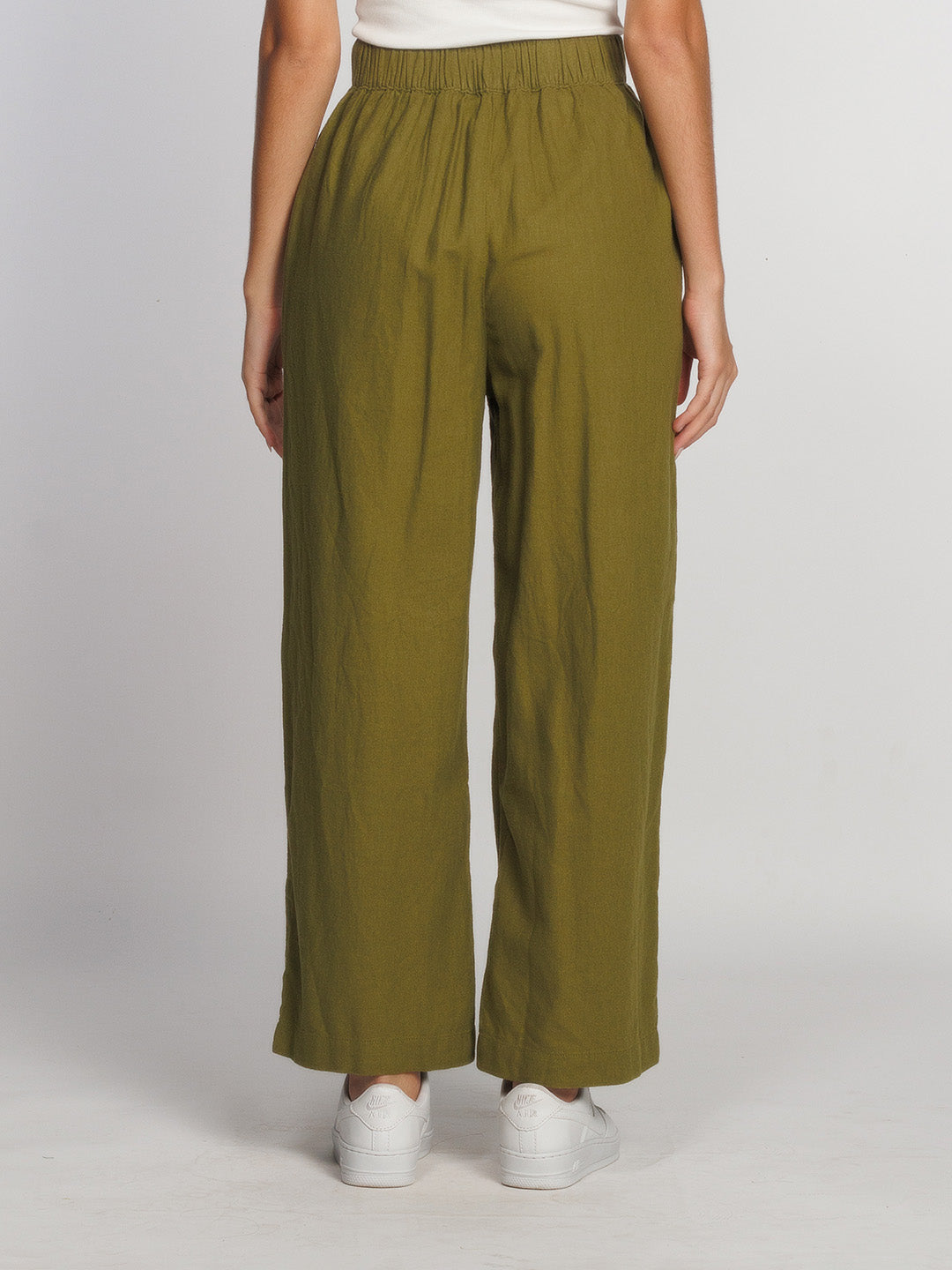 Olive-Solid-Regular-Trouser-L01012-4