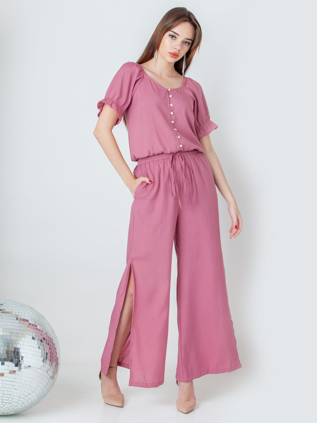 Pink-Solid-Regular-Trouser-L01016_5
