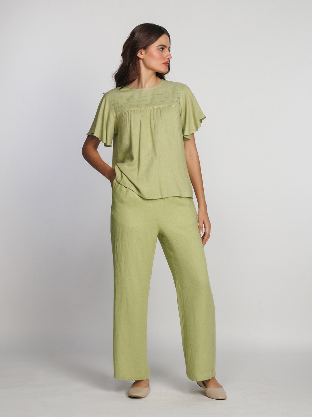 Green-Solid-Straight-Palazzo-L01030-1