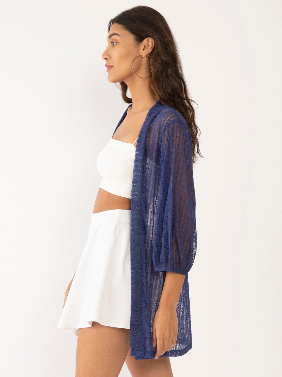 Blue Lace Shrug