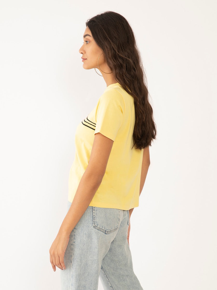 Yellow Graphic T-Shirt