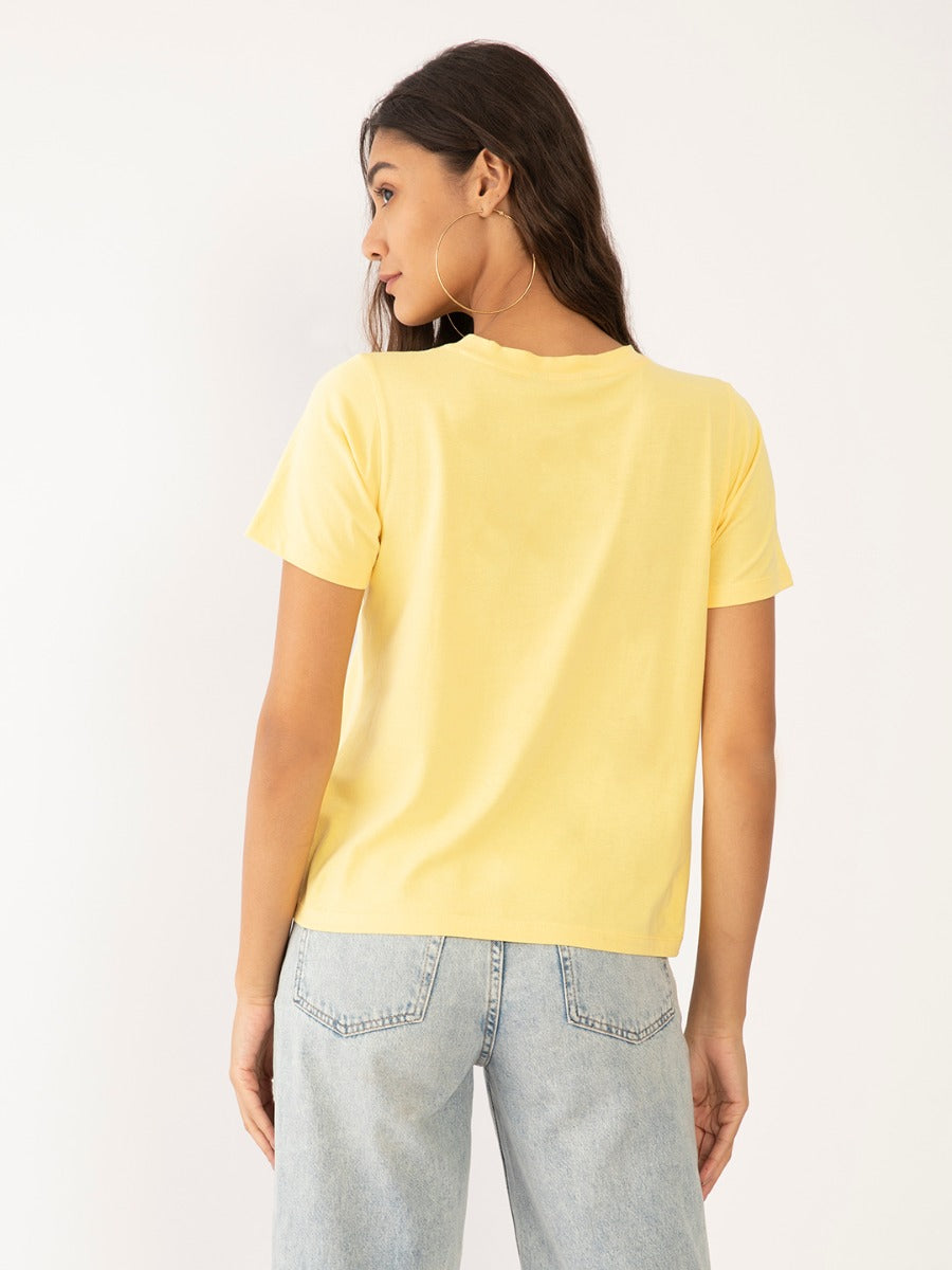 Yellow Graphic T-Shirt