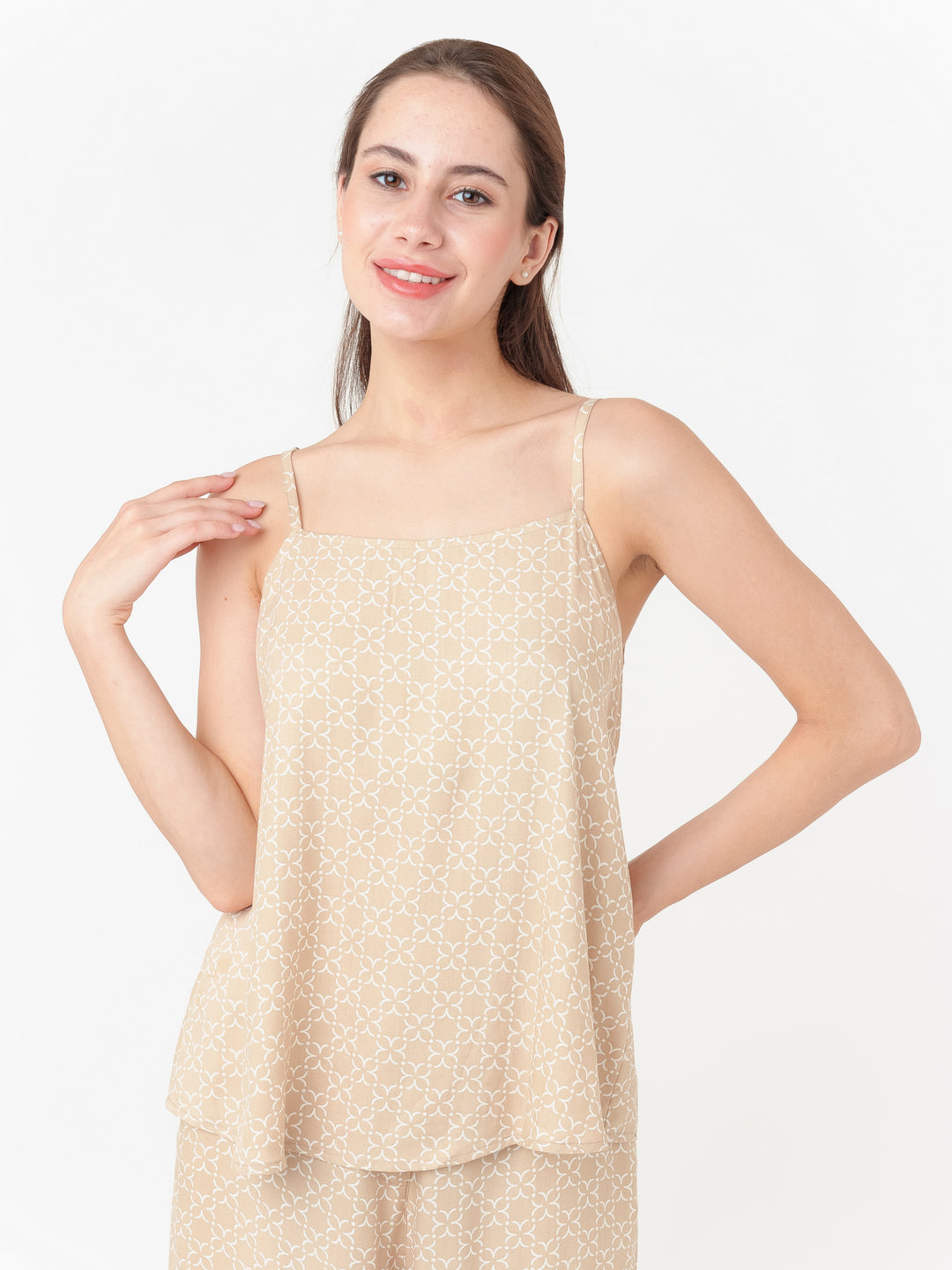 Beige_Geometric_Print_Straight_Top_T05077_2