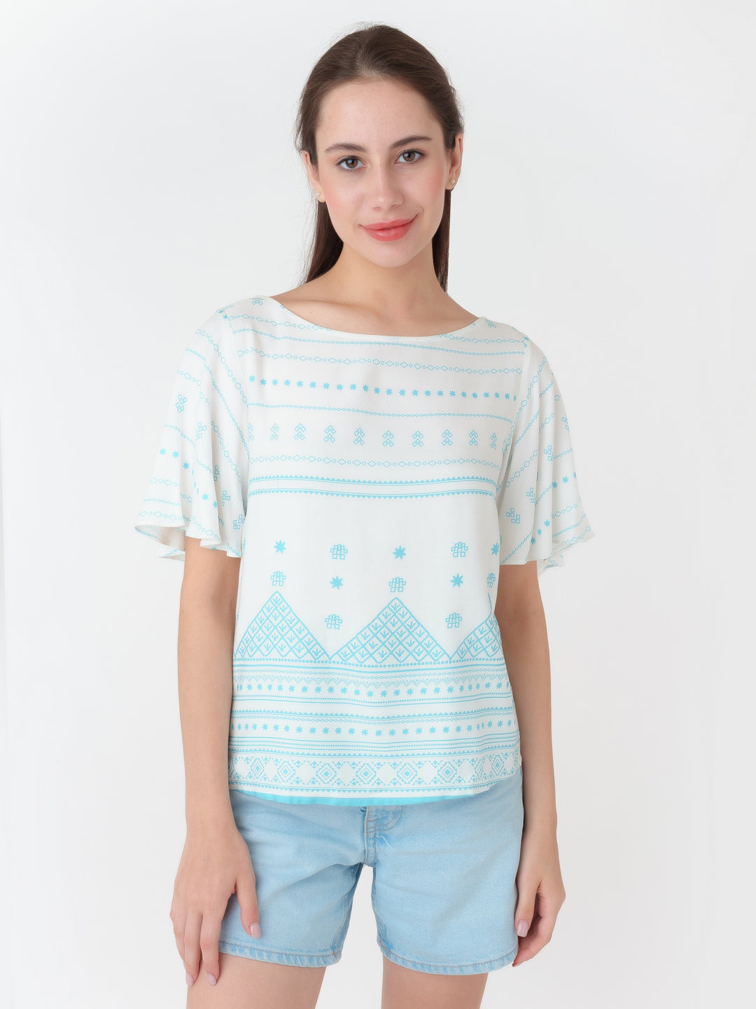 White_Printed_Straight_Top_T05078_2