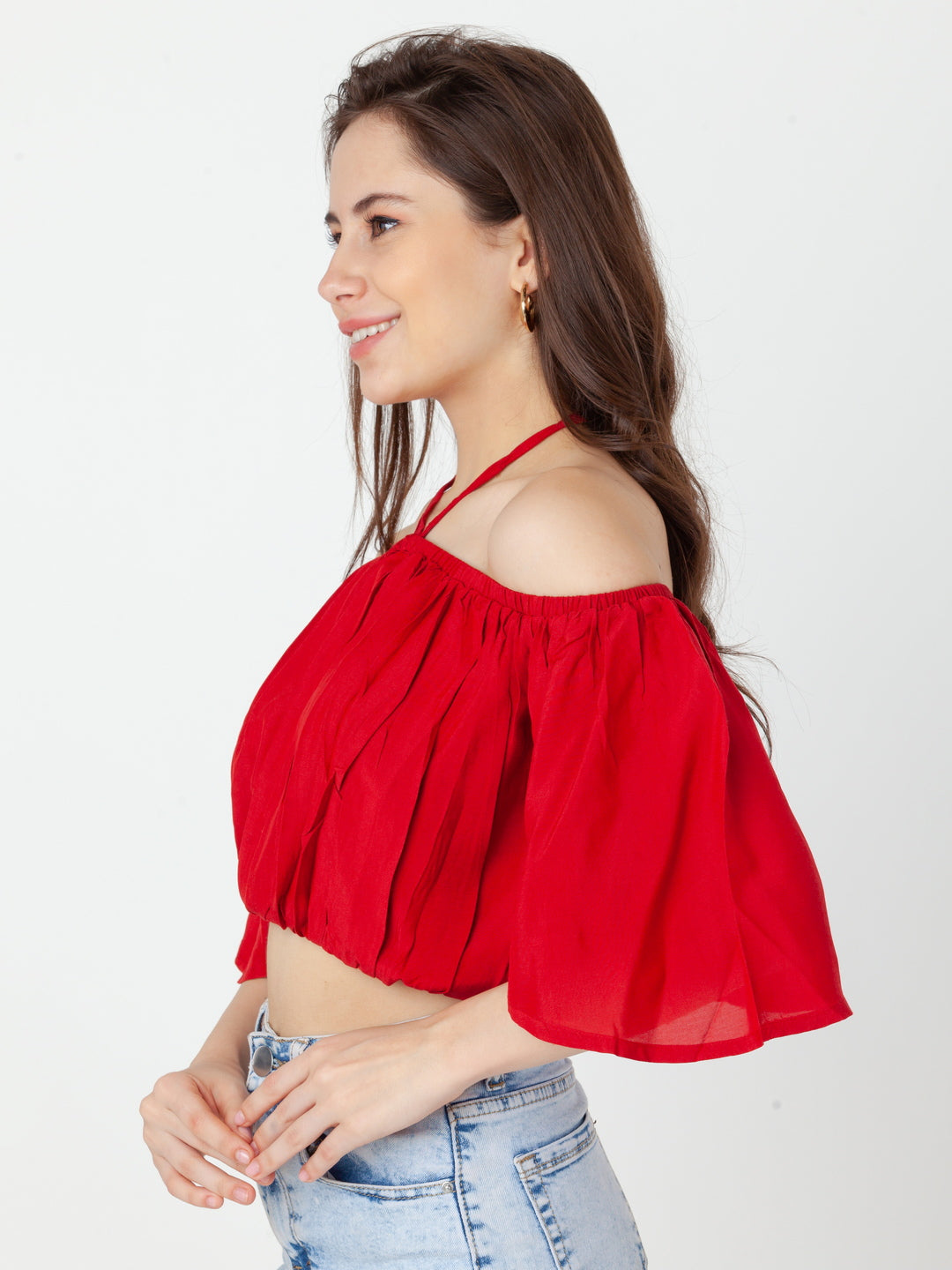 Red_Solid_Bardot_Top_3