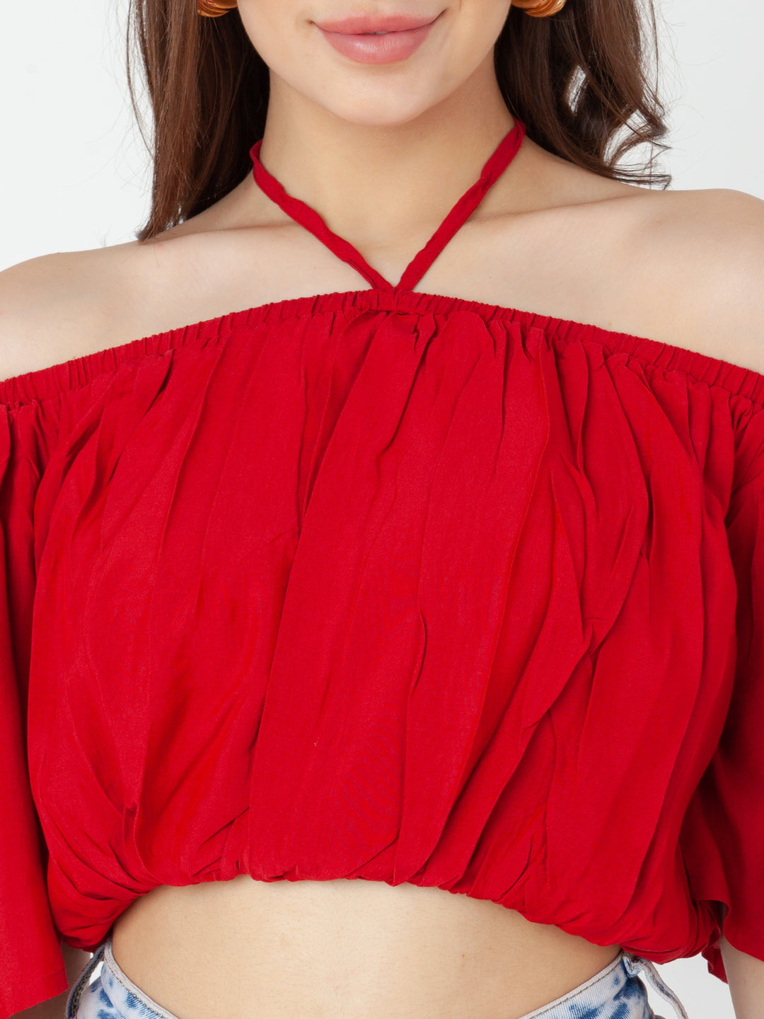 Red_Solid_Bardot_Top_6