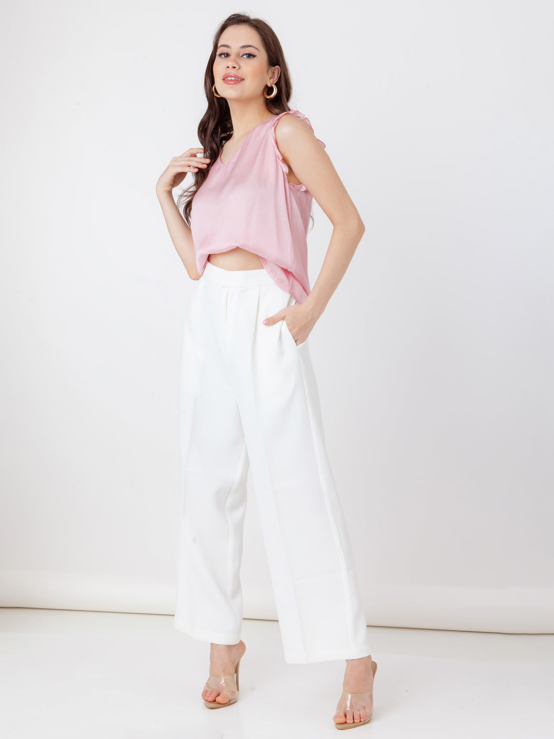 Pink_Solid_Regular_Top_1