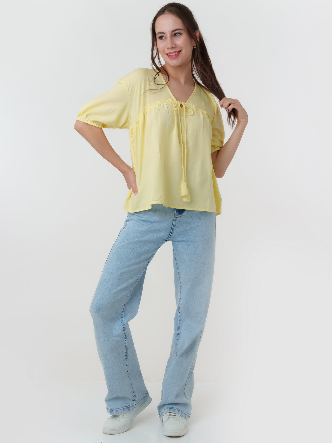 Yellow_Solid_Tiered_Top_T07007_5