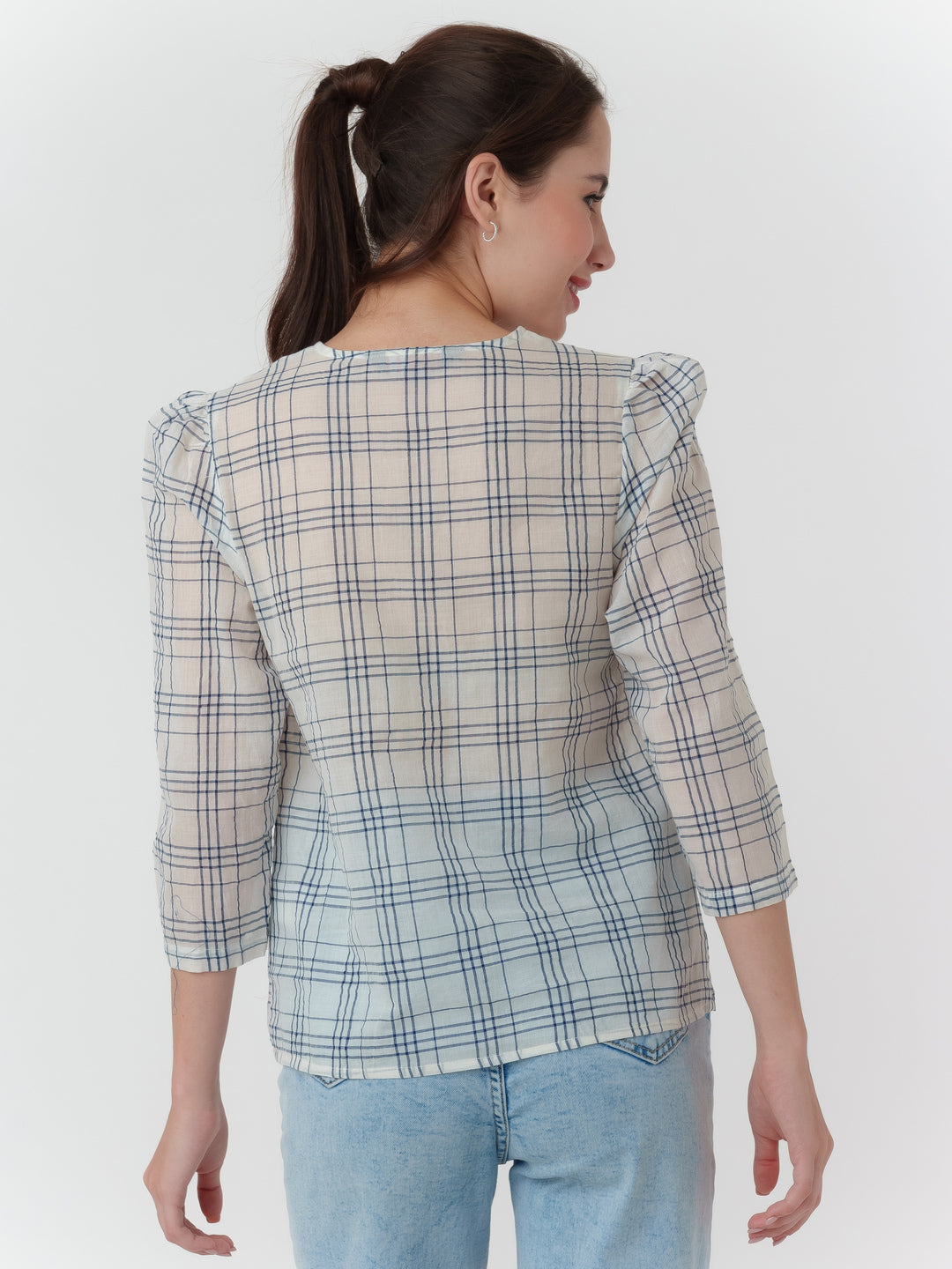 White_Checked_Shirt_Top_T07023_4