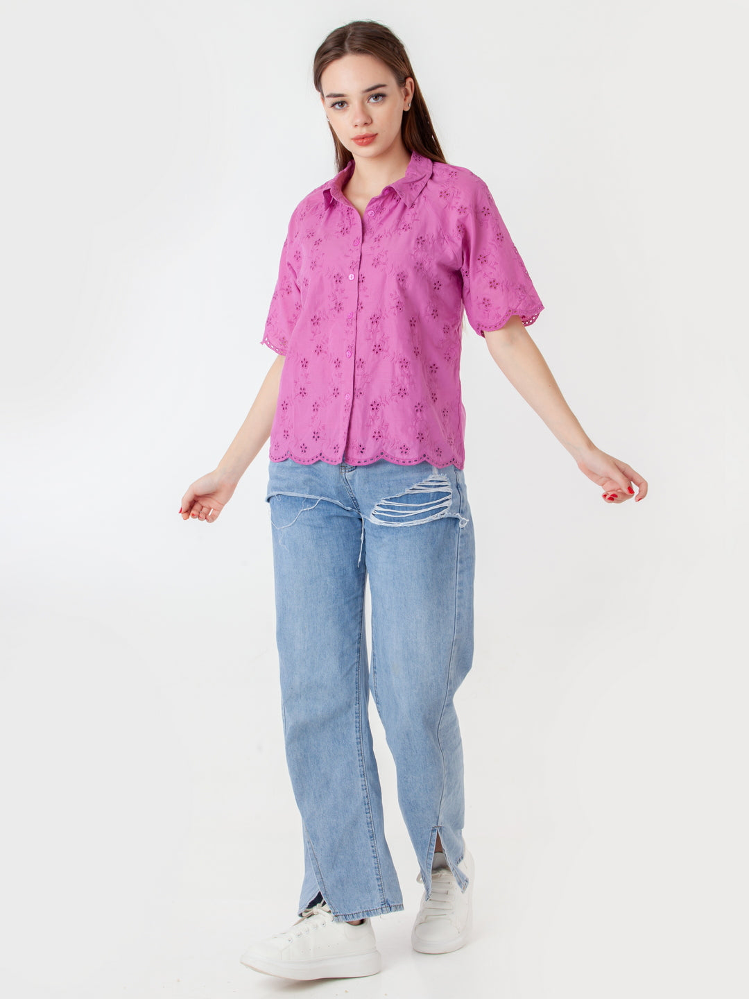 Pink-Solid-Regular-Shirt-T07035_1