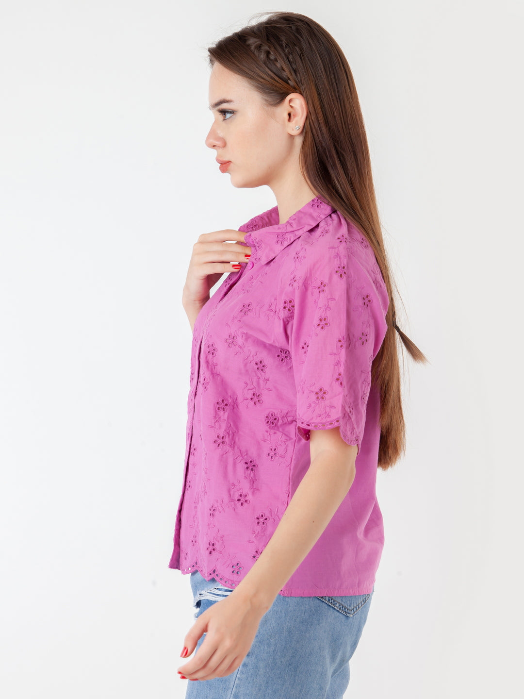 Pink-Solid-Regular-Shirt-T07035_3