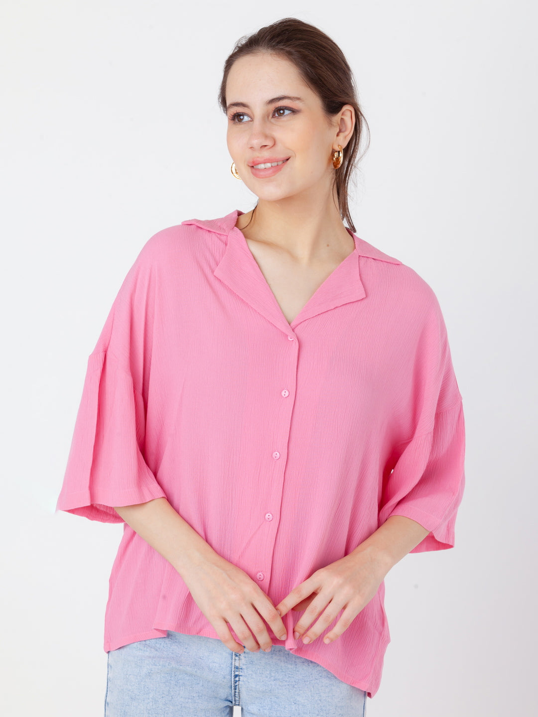 Pink_Solid_Regular_Shirt_2