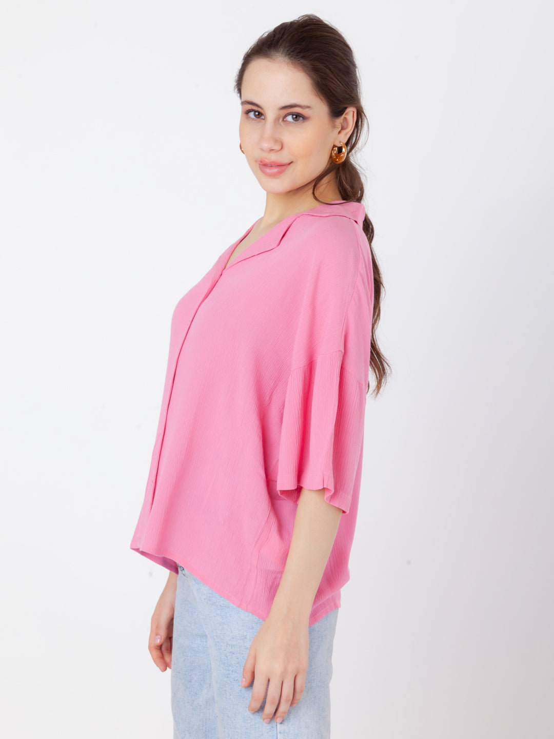 Pink_Solid_Regular_Shirt_3