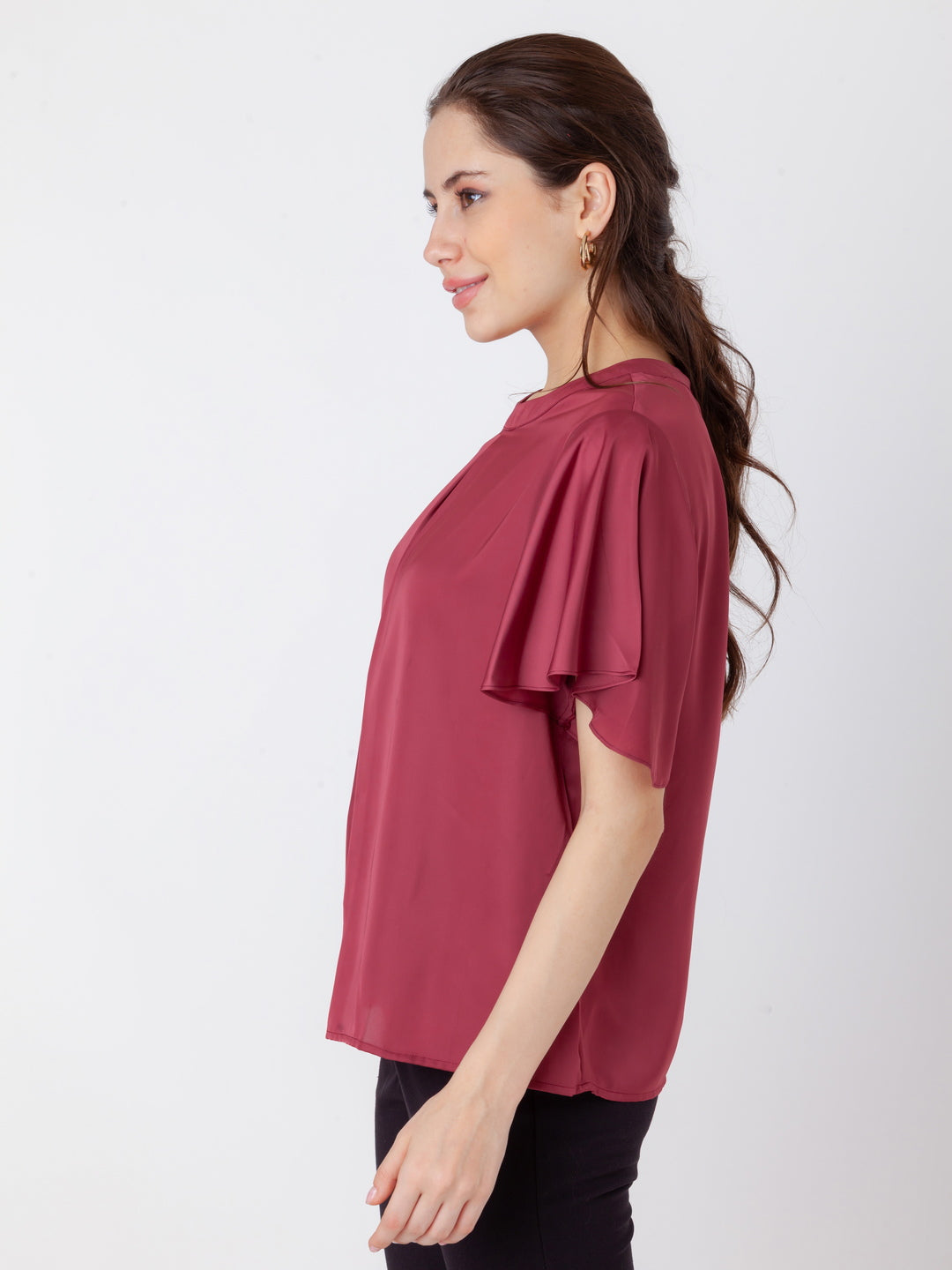 Maroon_Solid_Regular_Top_3