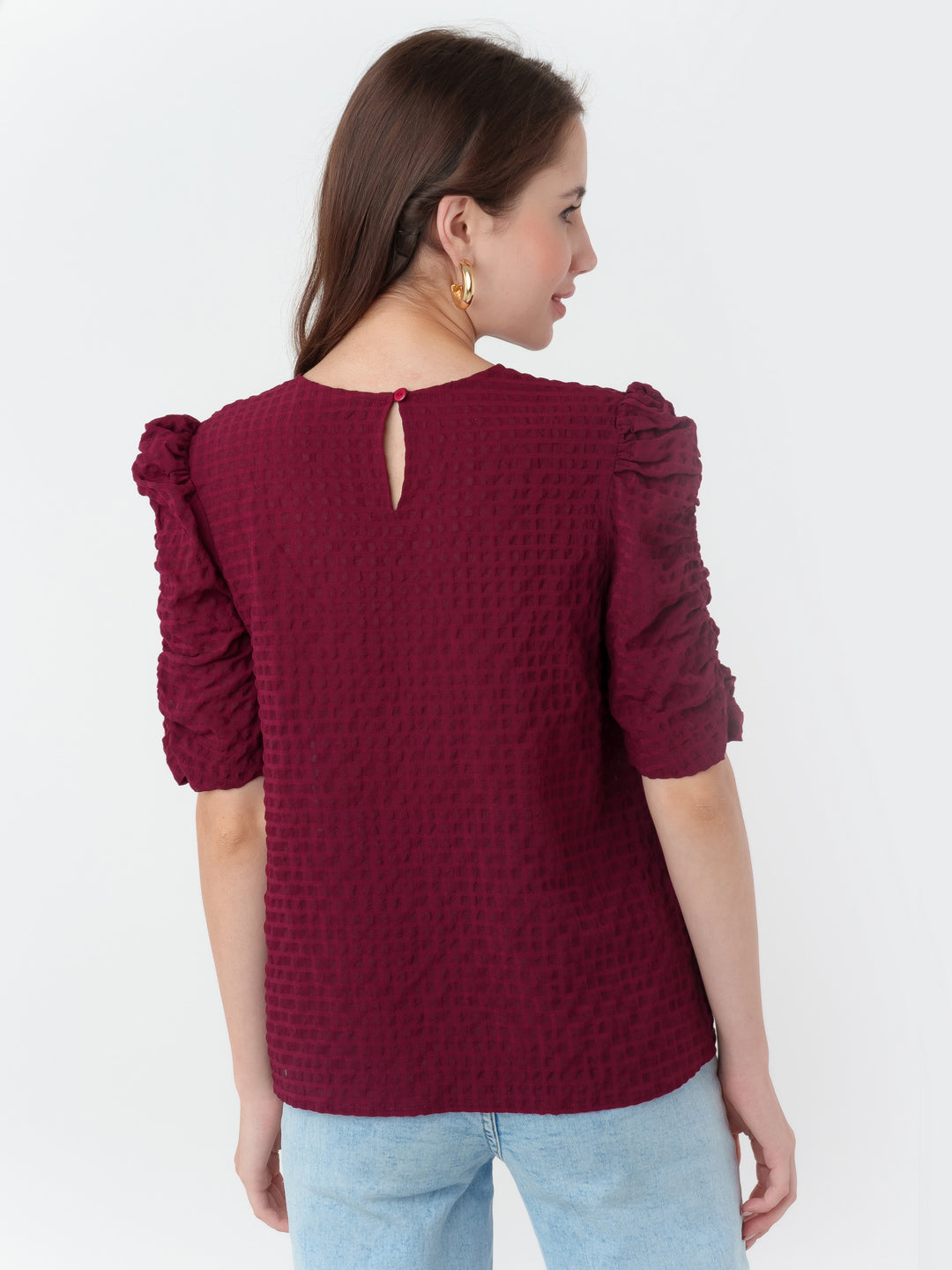 Maroon_Self_Design_Top_T07057_4