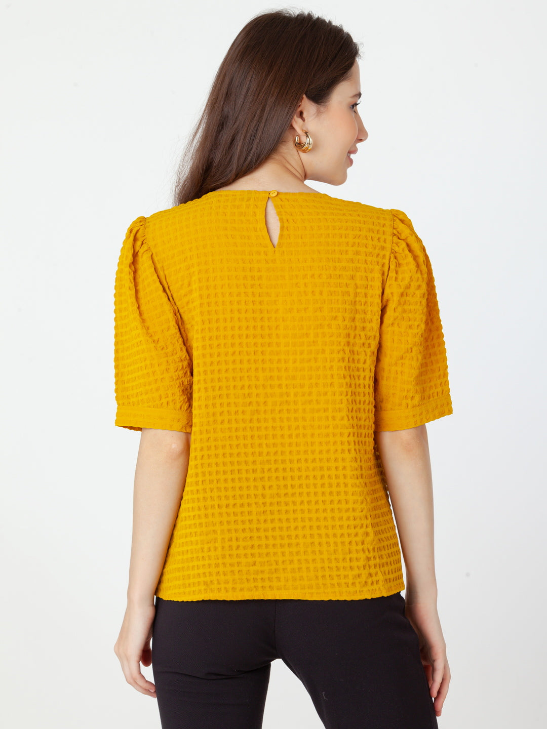 Yellow_Self_Design_Regular_Top_4