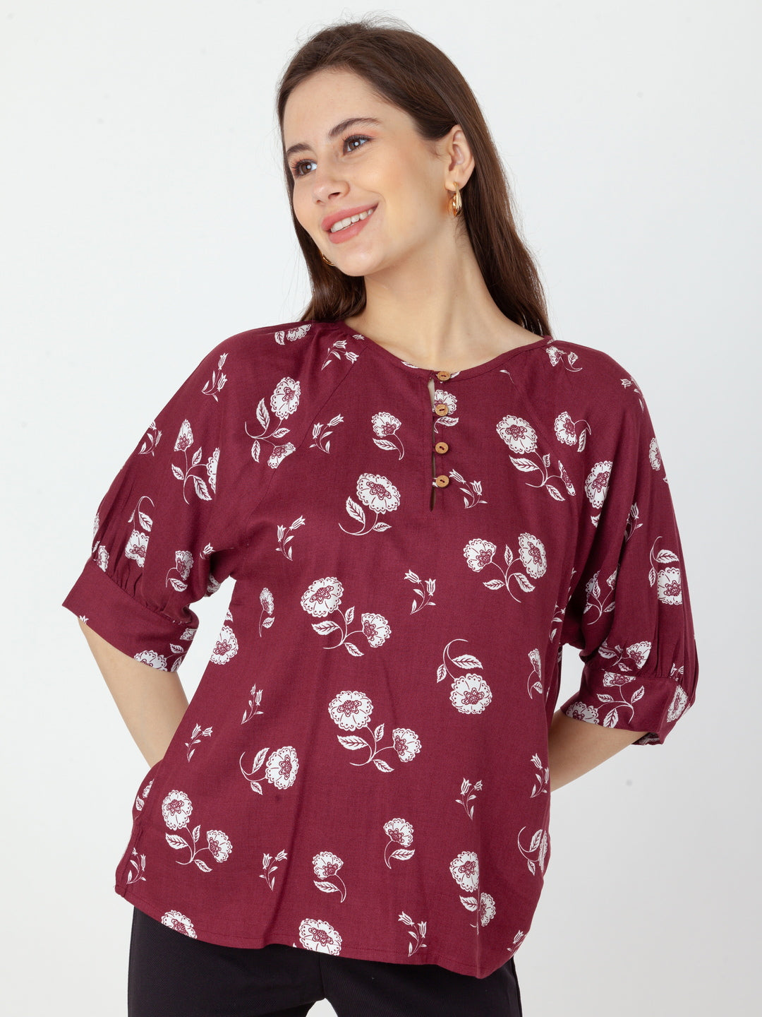 Maroon_Printed_Regular_Top_2