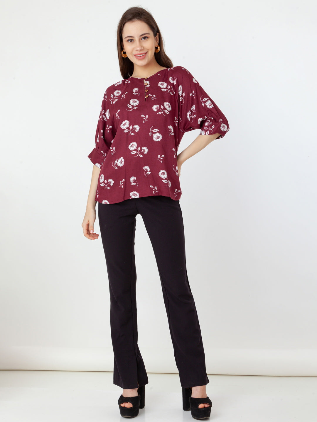 Maroon_Printed_Regular_Top_5