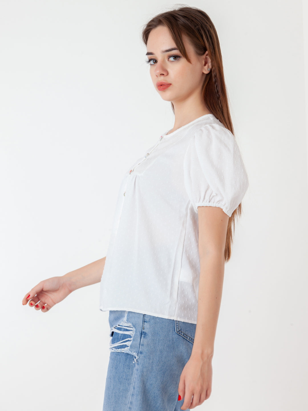 White-Self-Design-Regular-Top-T09011_3