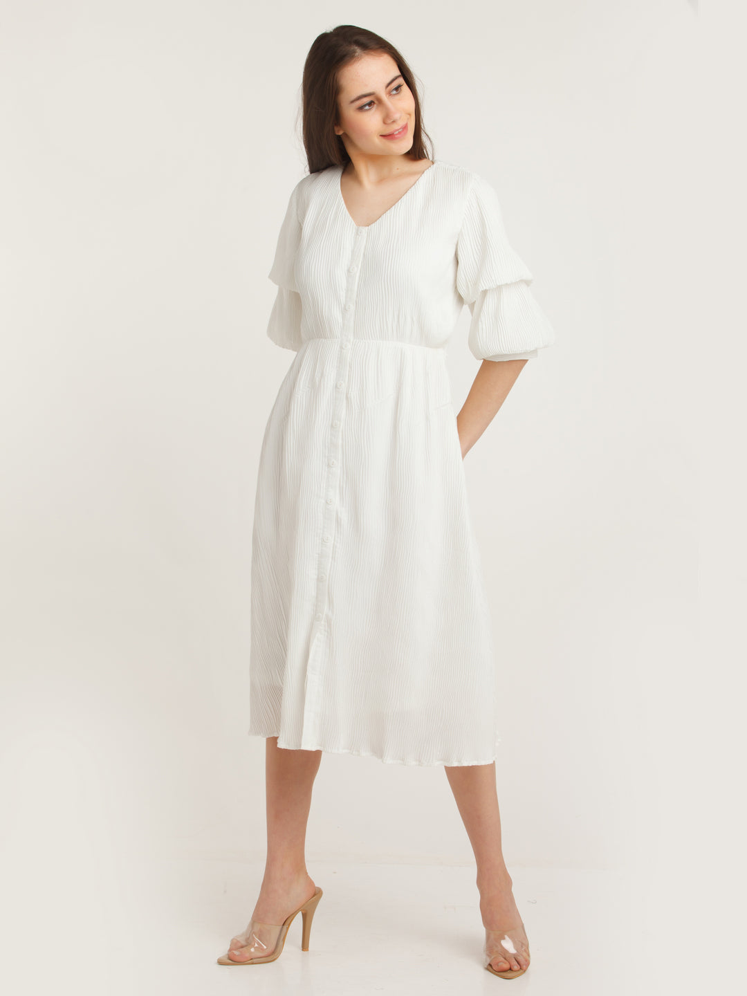 Solid-Polyester-Midi-Dress-VD02400_112-White-2