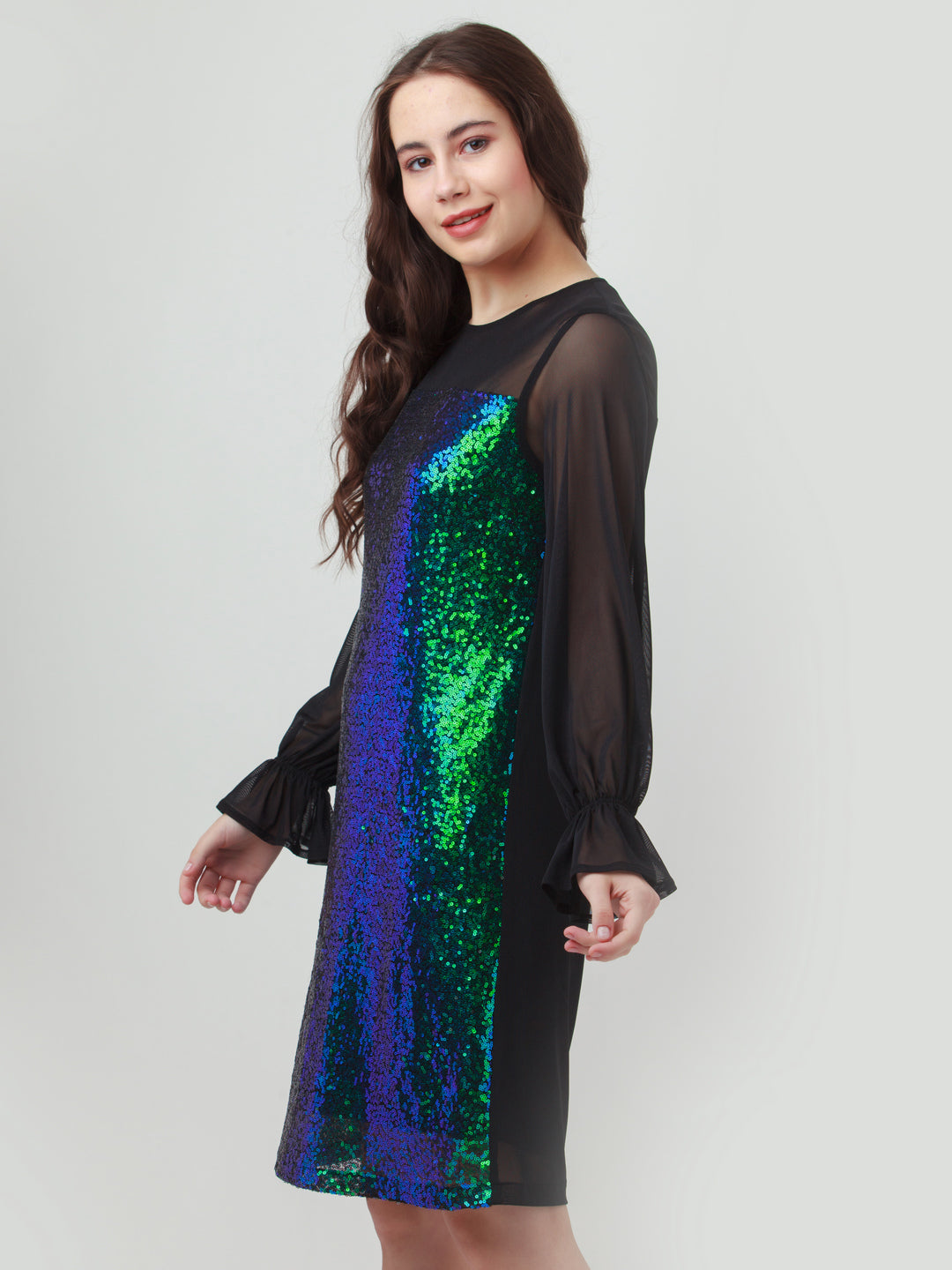 Embellished-Polyester-Short-Dress-VD02476_101-Black-3