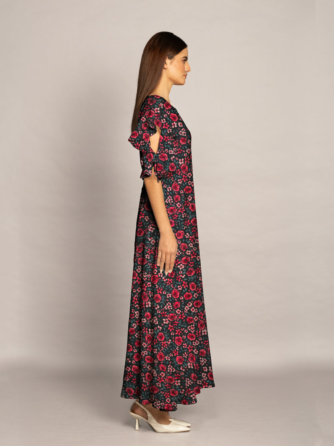 Floral-Print-Flared-Maxi-Dress-VD04029-132-Black-BabyPink-3