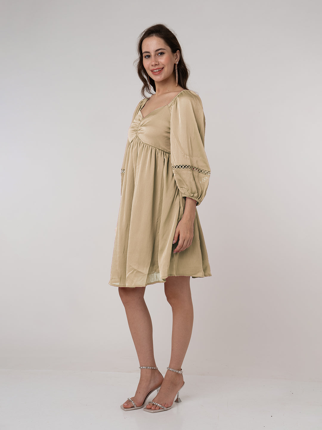 Beige-Solid-Regular-Short-Dress-VD06016_116-Beige-3