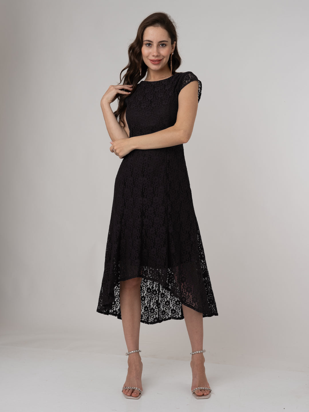 Black-Lace-Round-Neck-Midi-VD06017_101-Black-2