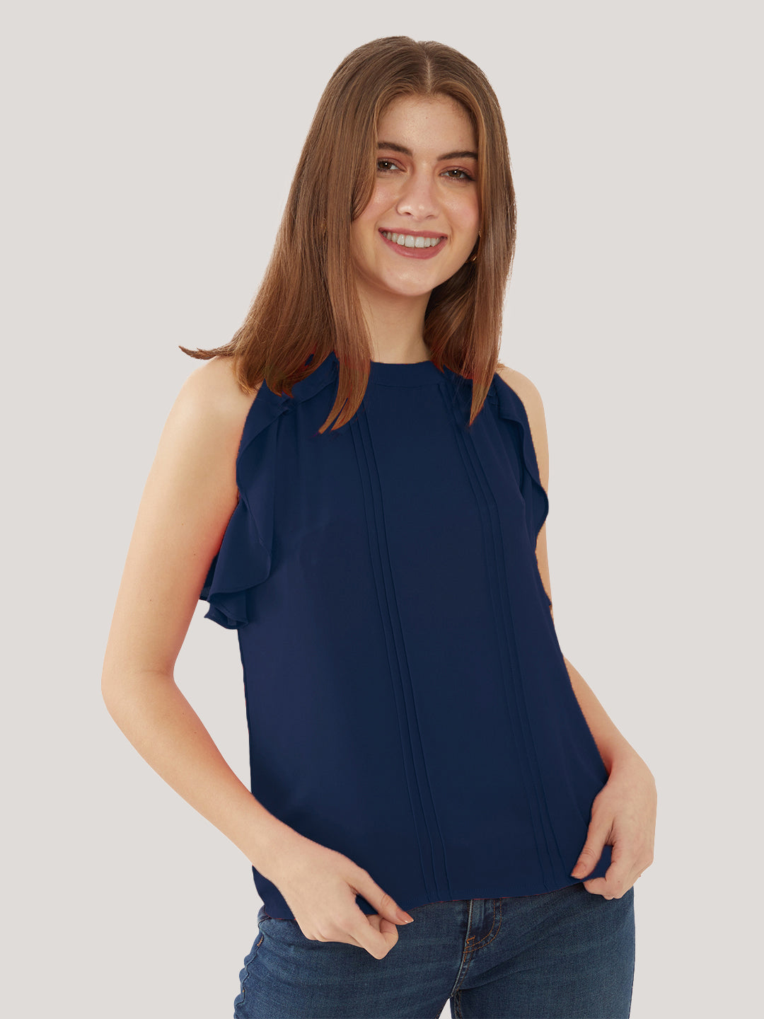 Navy-Blue-Solid-Ruffled-Top-for-Women-VT02364_106-Navy-2