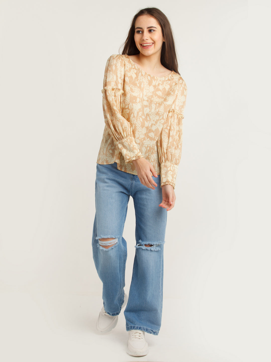 Printed-Polyester-Top-VT02922_108-Peach-1