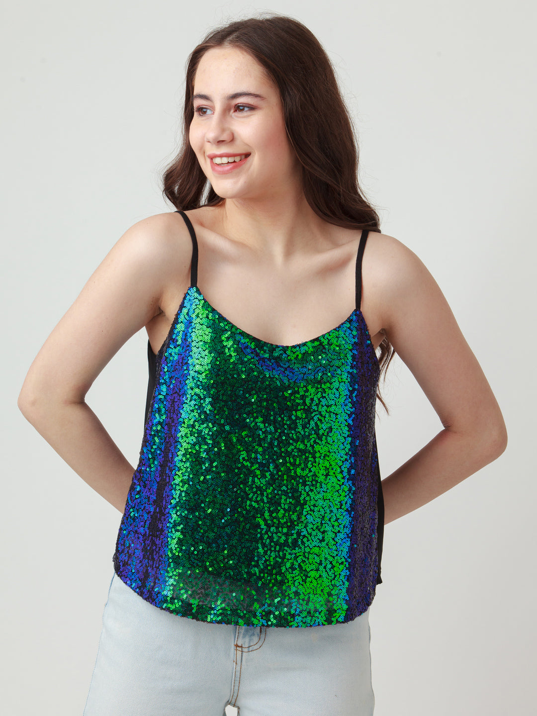 Embellished-Polyester-Top-VT03011_101-Black-2