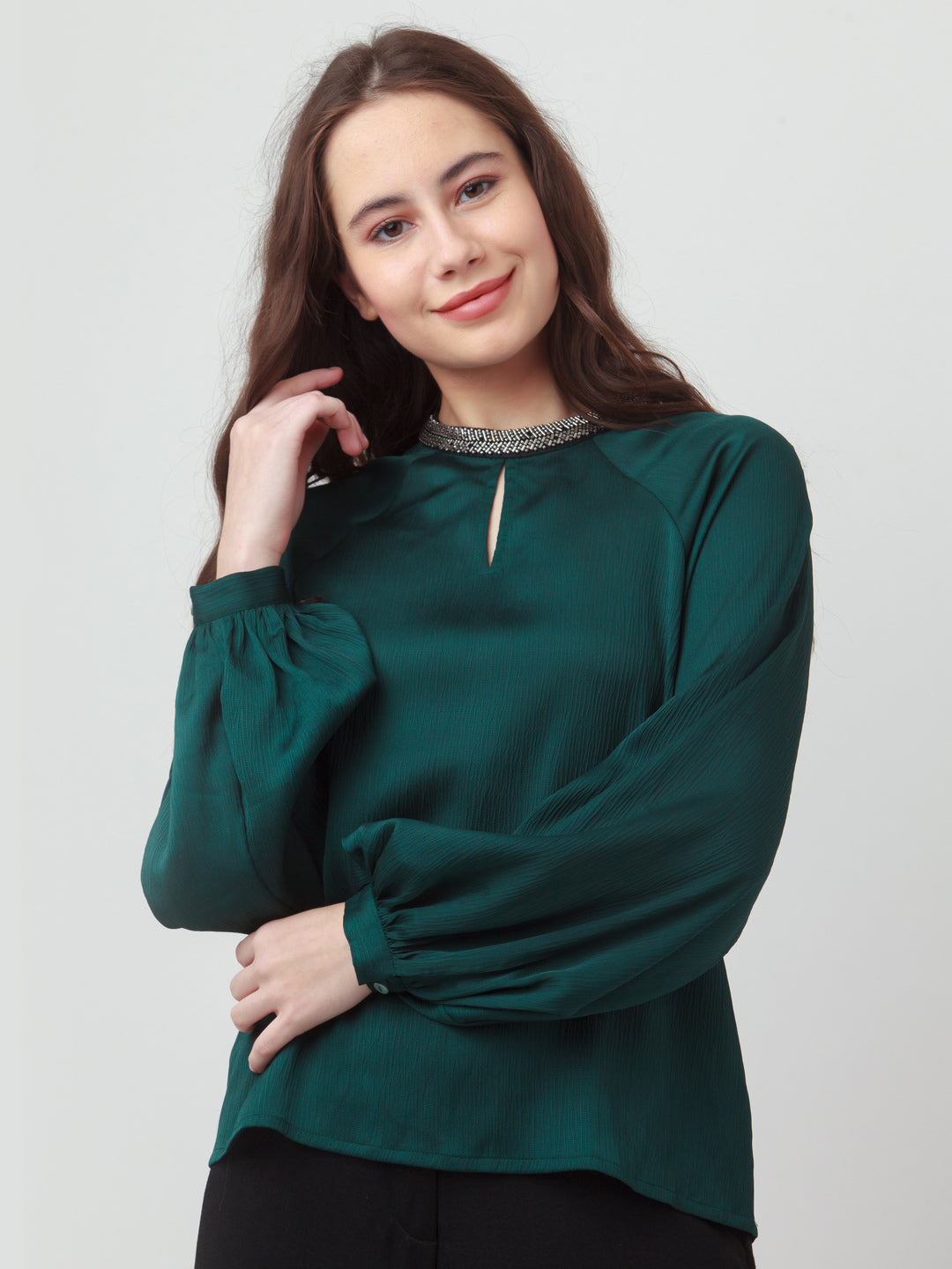 Solid-Polyester-Top-VT03012_124-Green-2