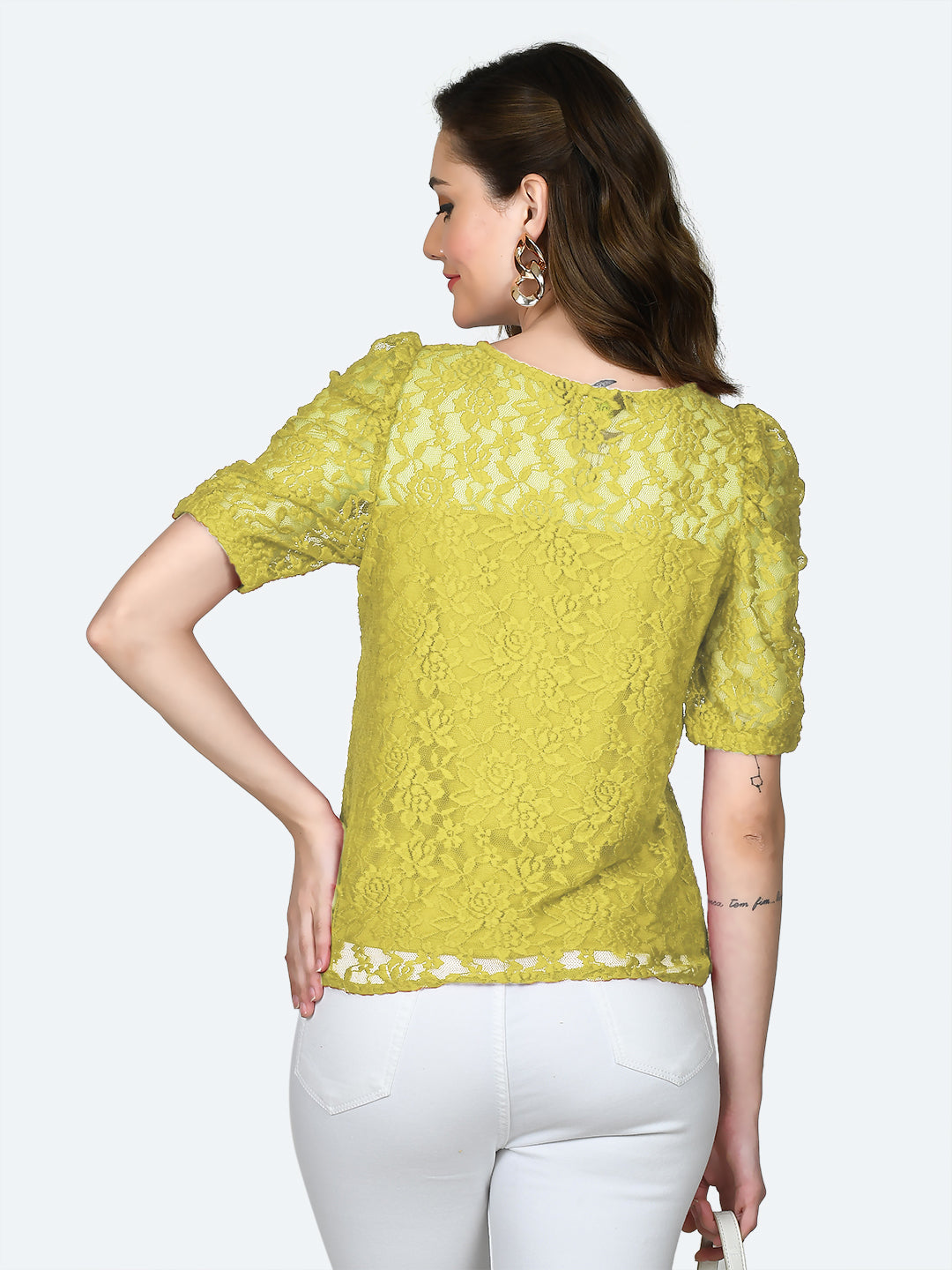 Yellow-Lace-Round-Neck-Top-VT05061_113-Yellow-4