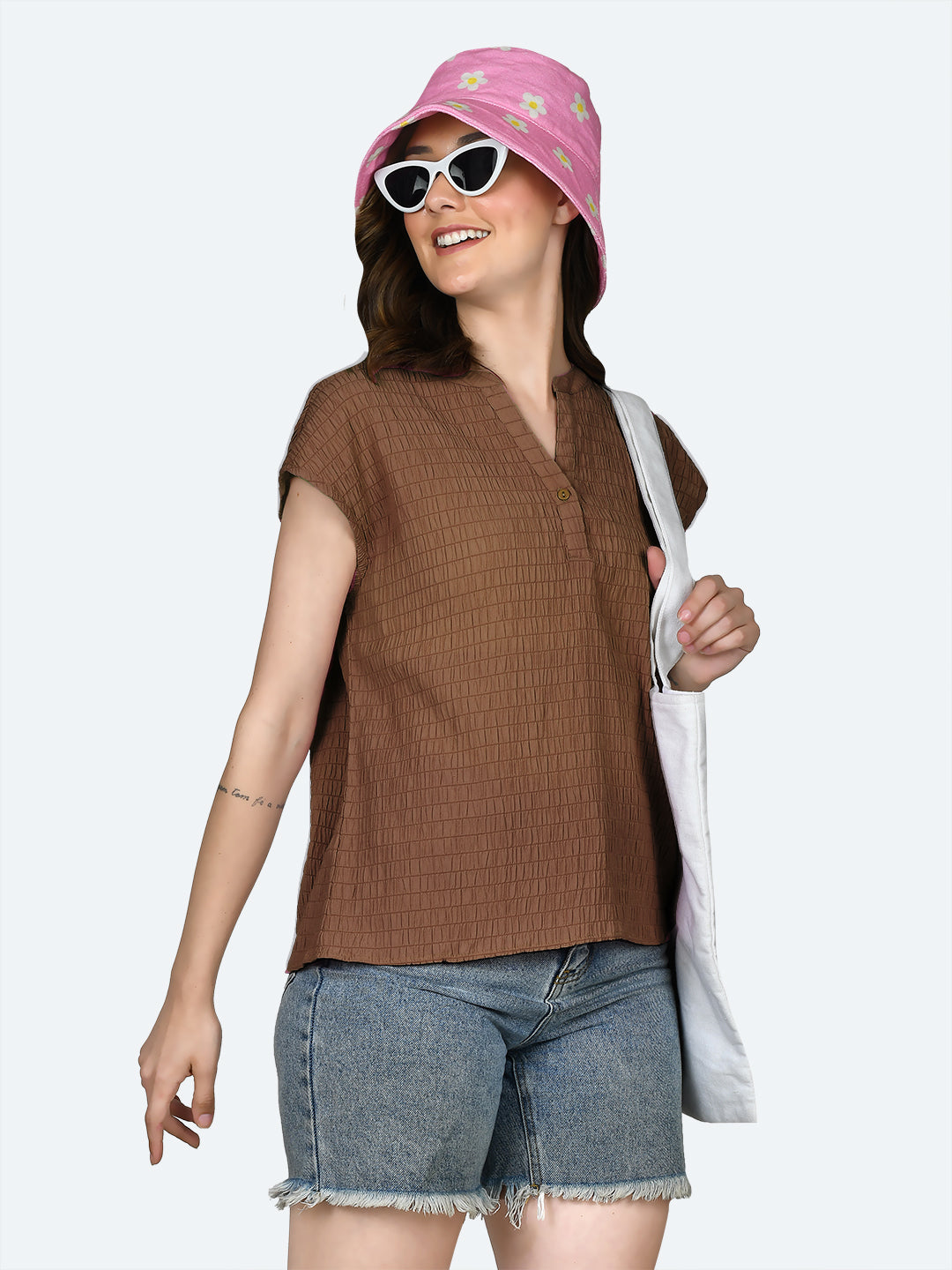 Brown-Self-Design-Round-Neck-Top-VT05072_135-Brown-3