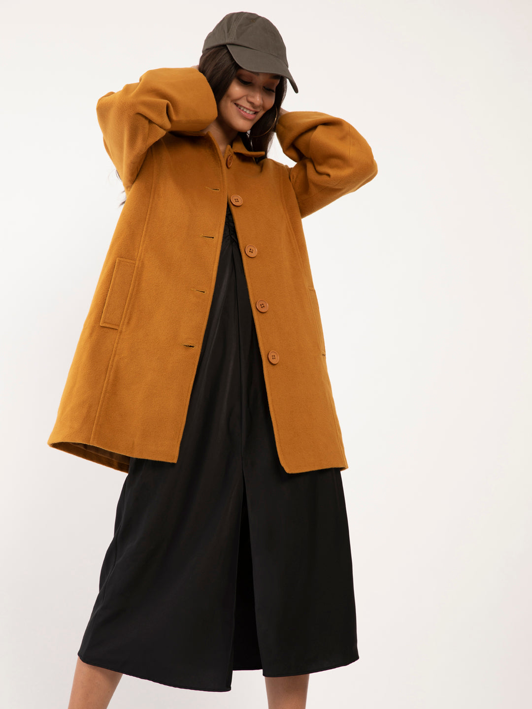 Tan Solid Coat