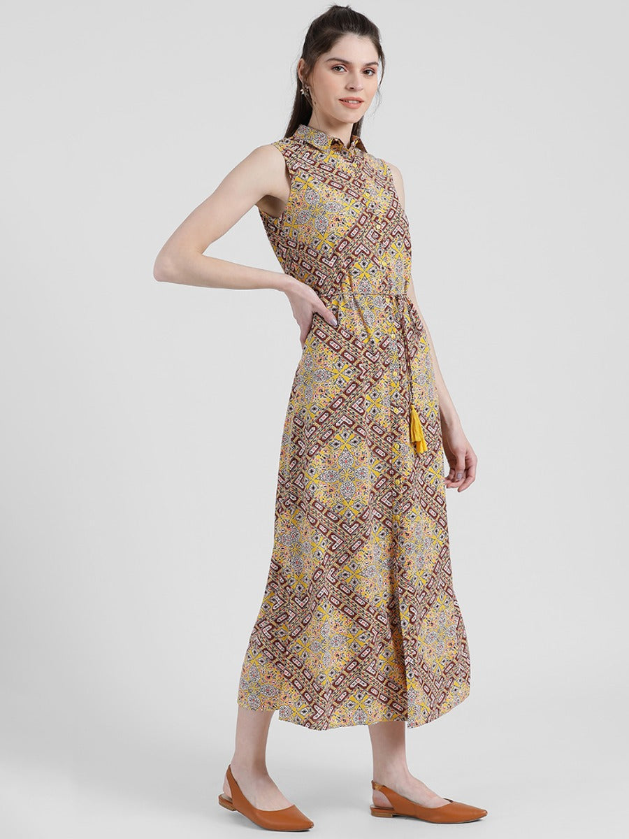 Printed Maxi Dress