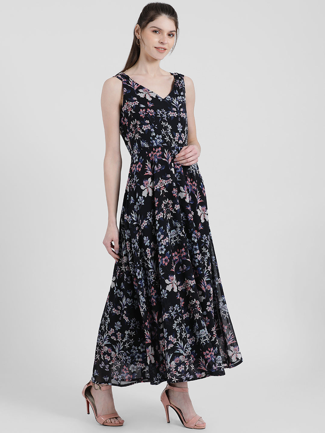 Printed Maxi Dress