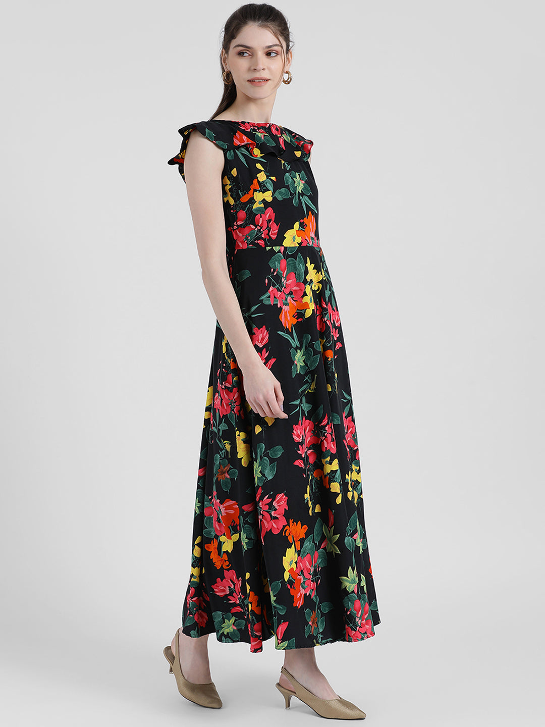 Printed Maxi Dress