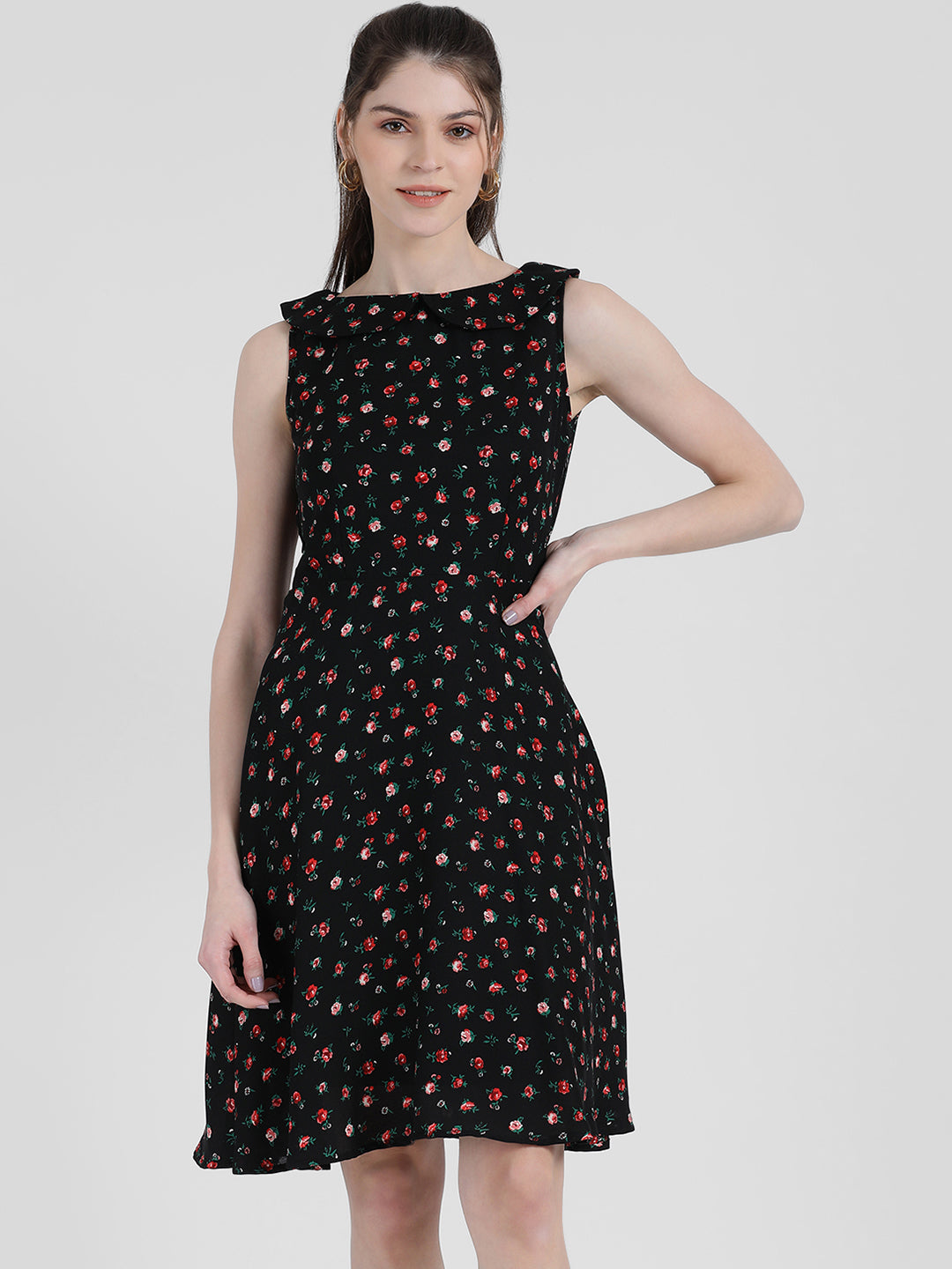 Printed Sheath Dress