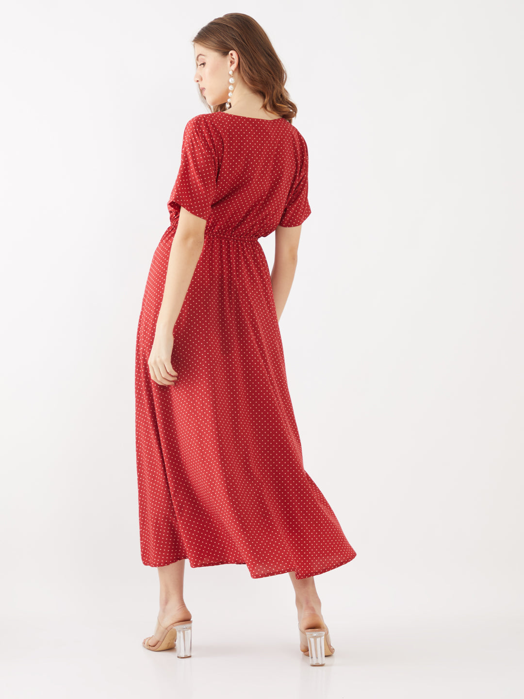 Red Polka Maxi