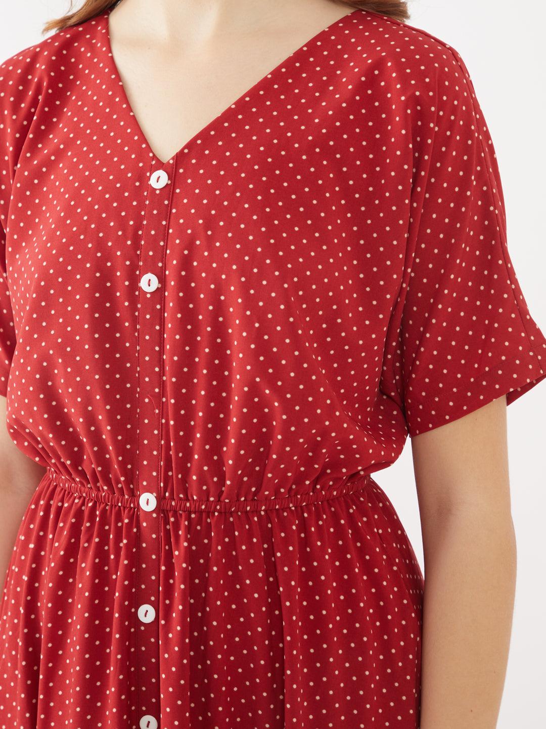 Red Polka Maxi