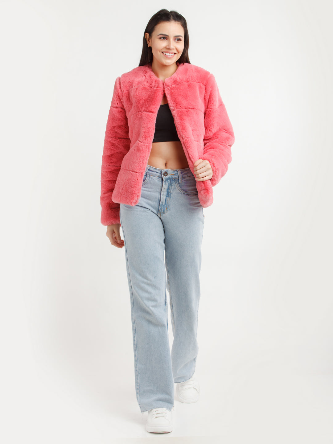 Coral Solid Jacket