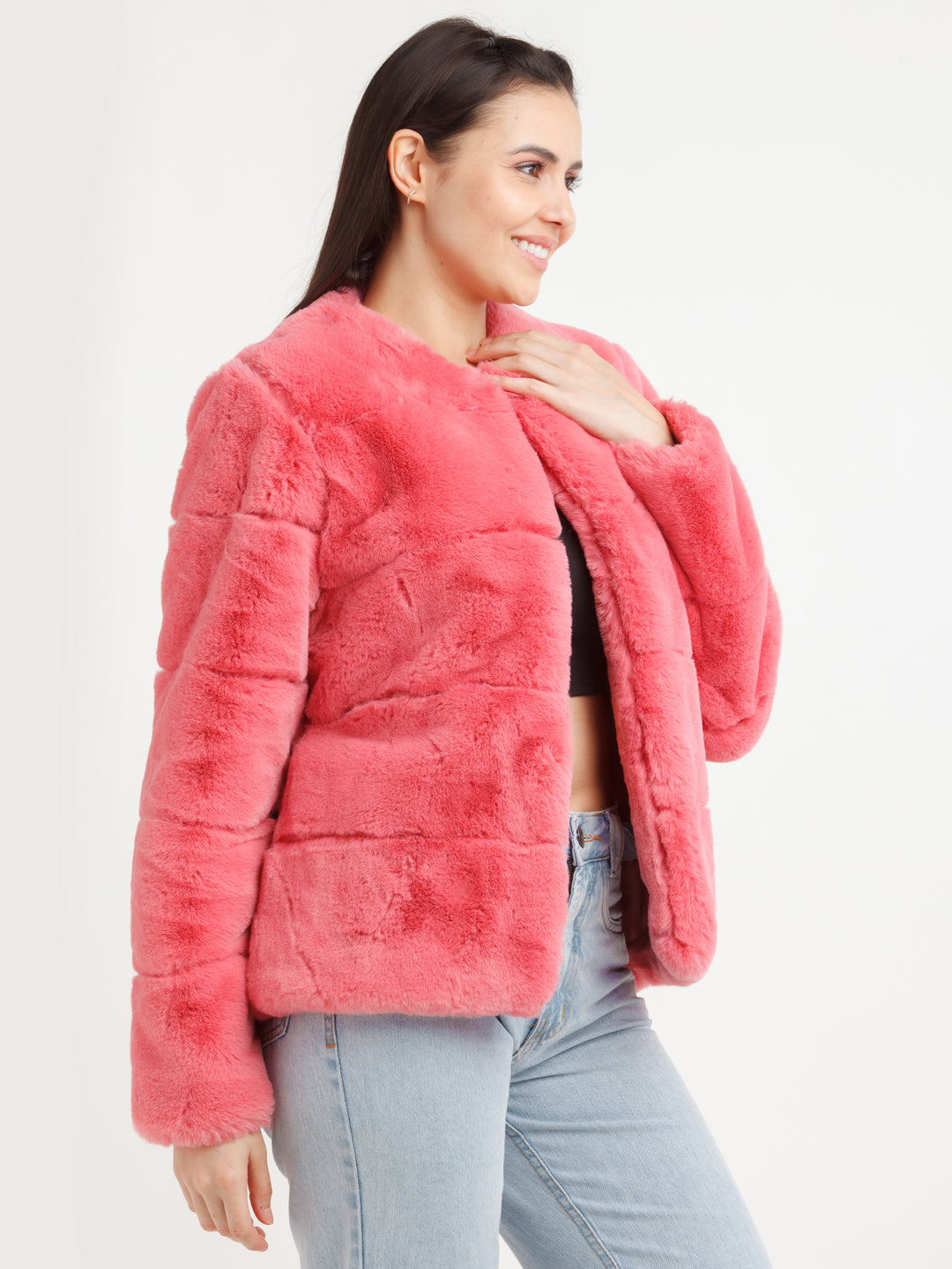 Coral Solid Jacket