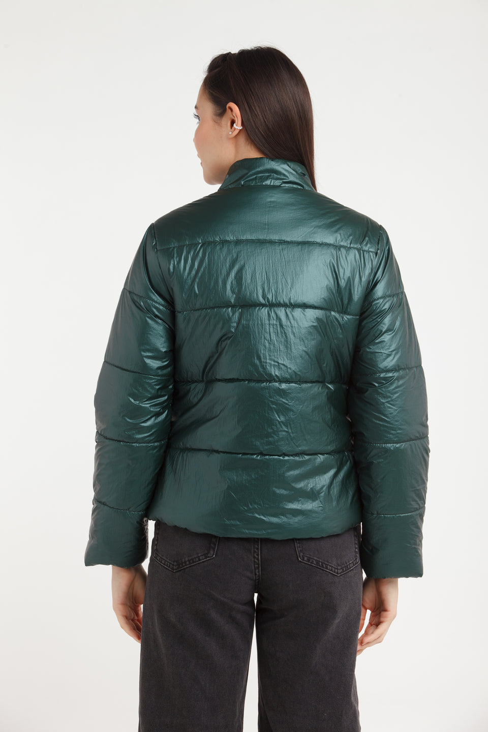 Green Solid Jacket