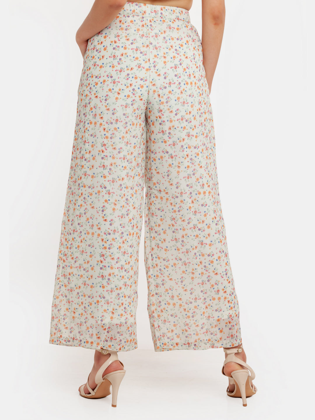 Gini London Lilac Linen-Look Belted Wide Leg Trousers | New Look
