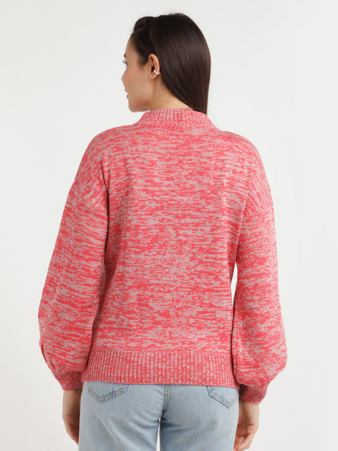 Multi Color Solid Sweater