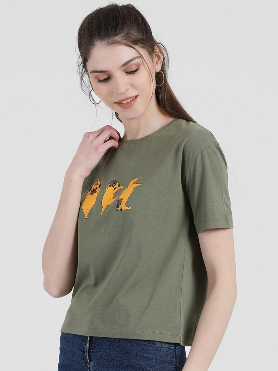 Green Graphic T-Shirt